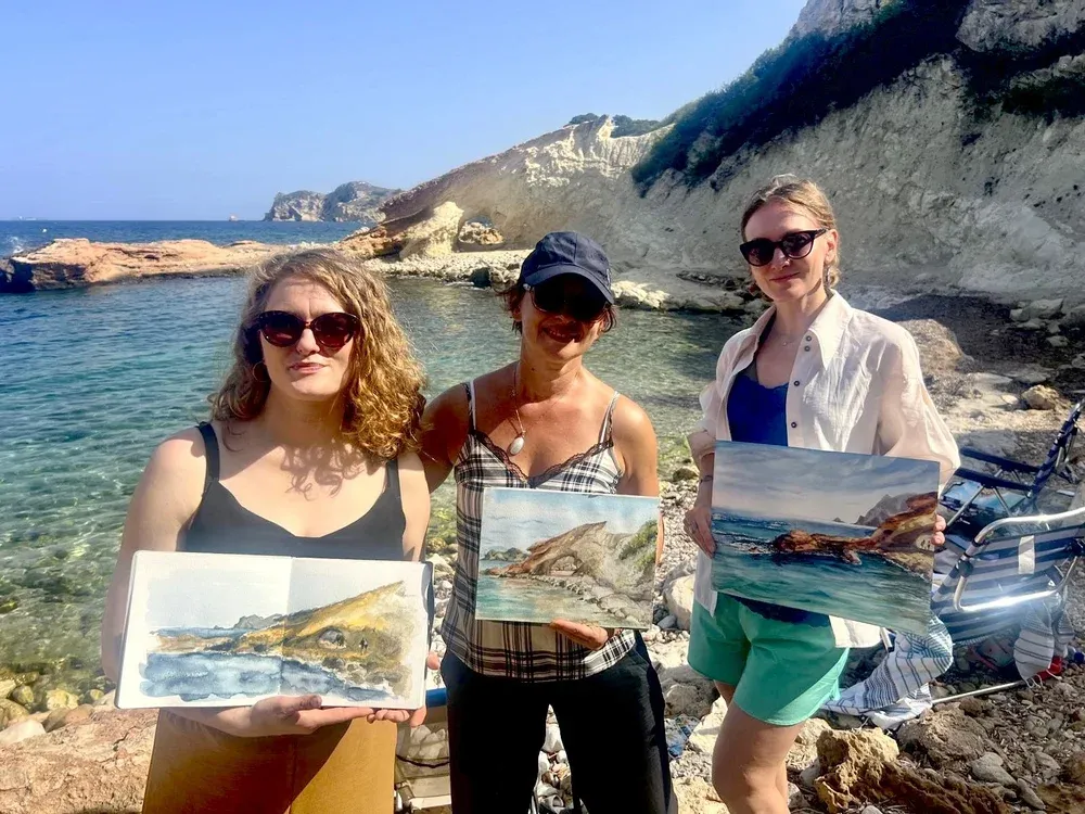 Darya Mitta: Plein Air Week in Spain Zaragoza - photo 9