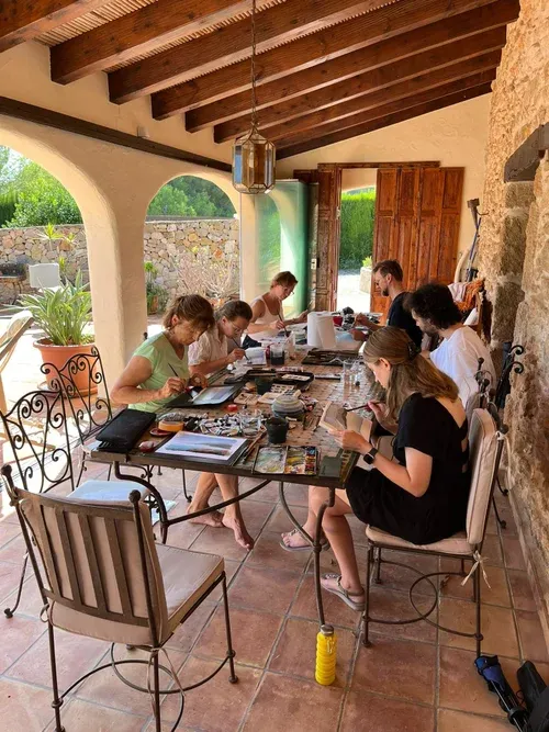 Darya Mitta: Plein Air Week in Spain Zaragoza - photo 6