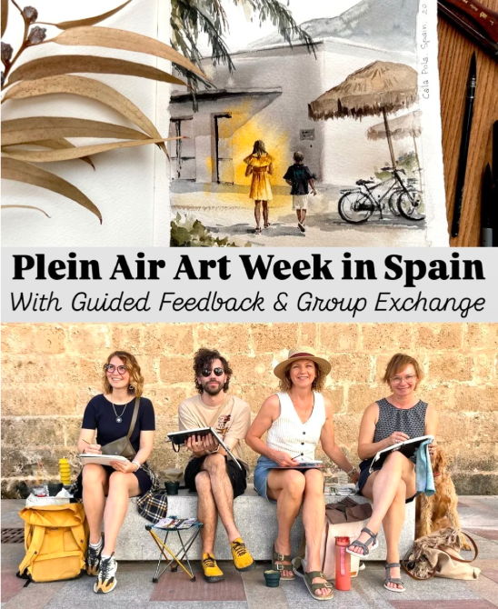 Plein Air Art Week in Spain Javea - photo 1
