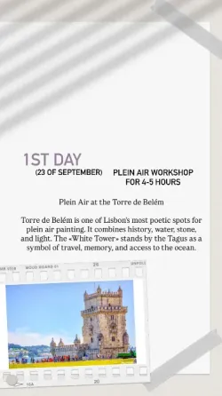 Plein air workshop in LISBON Lisbon