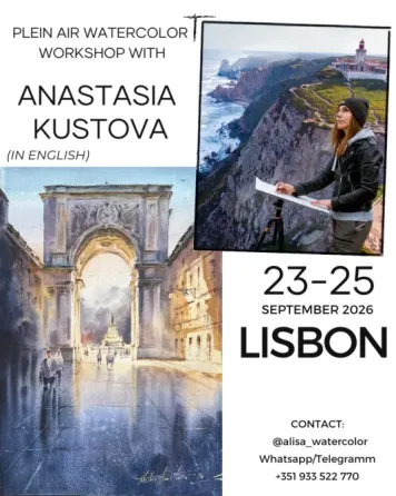 Plein air workshop in LISBON Lisbon