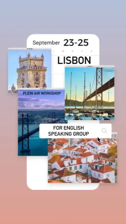 Plein air workshop in LISBON Lisbon