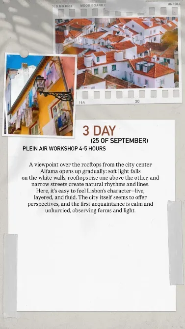 Plein air workshop in LISBON Lisbon - photo 5