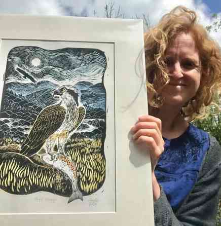 Spring Awakening: Yoga & Lino Printing Retreat in Coastal Mid Wales Aberystwyth