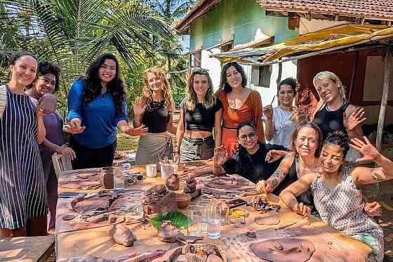 Christmas & New Year Art Residency in Goa: Pottery, Yoga and Jungle Life Madgaon